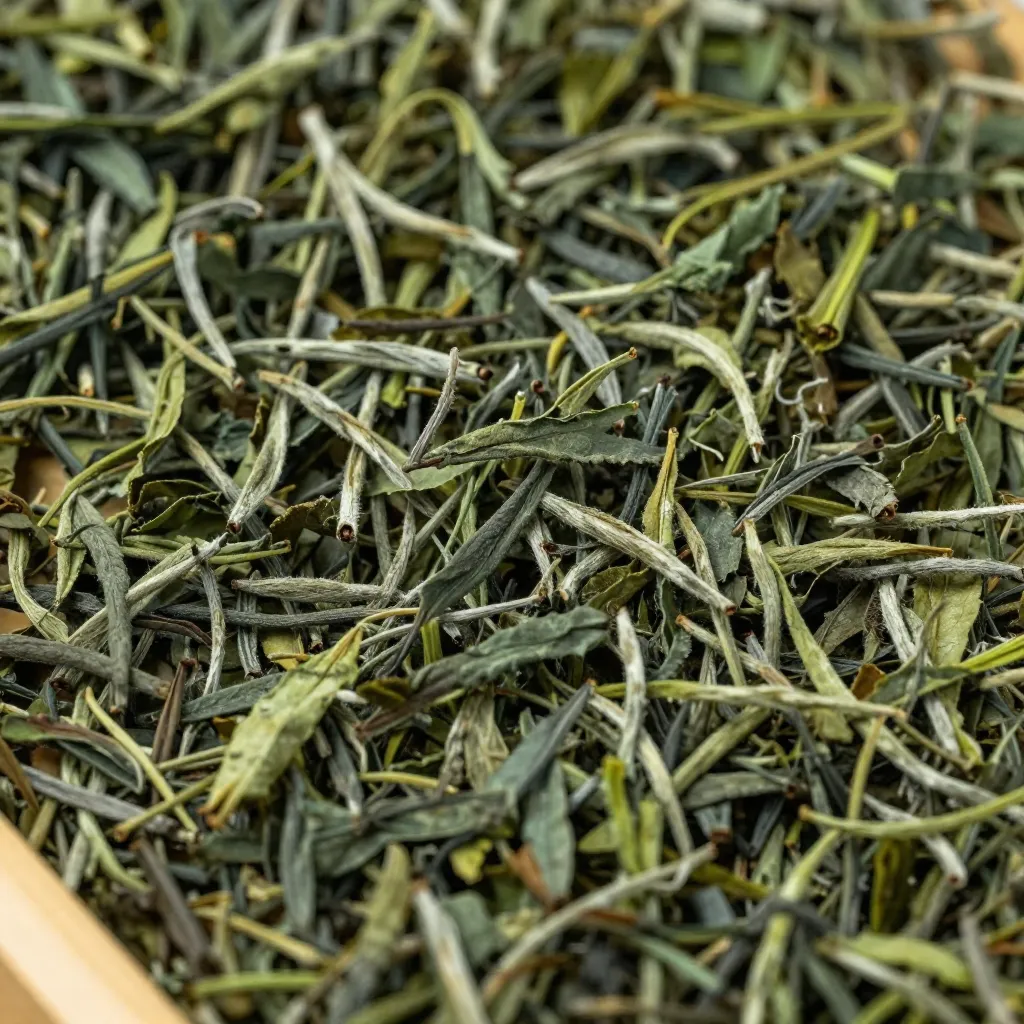 Verschillende opslagmaterialen voor thee